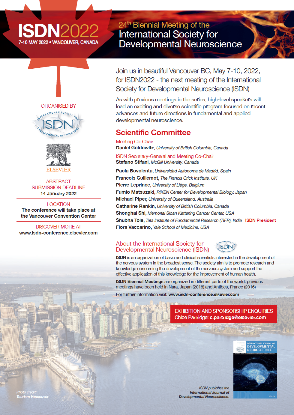 Affiche ISDN 2020